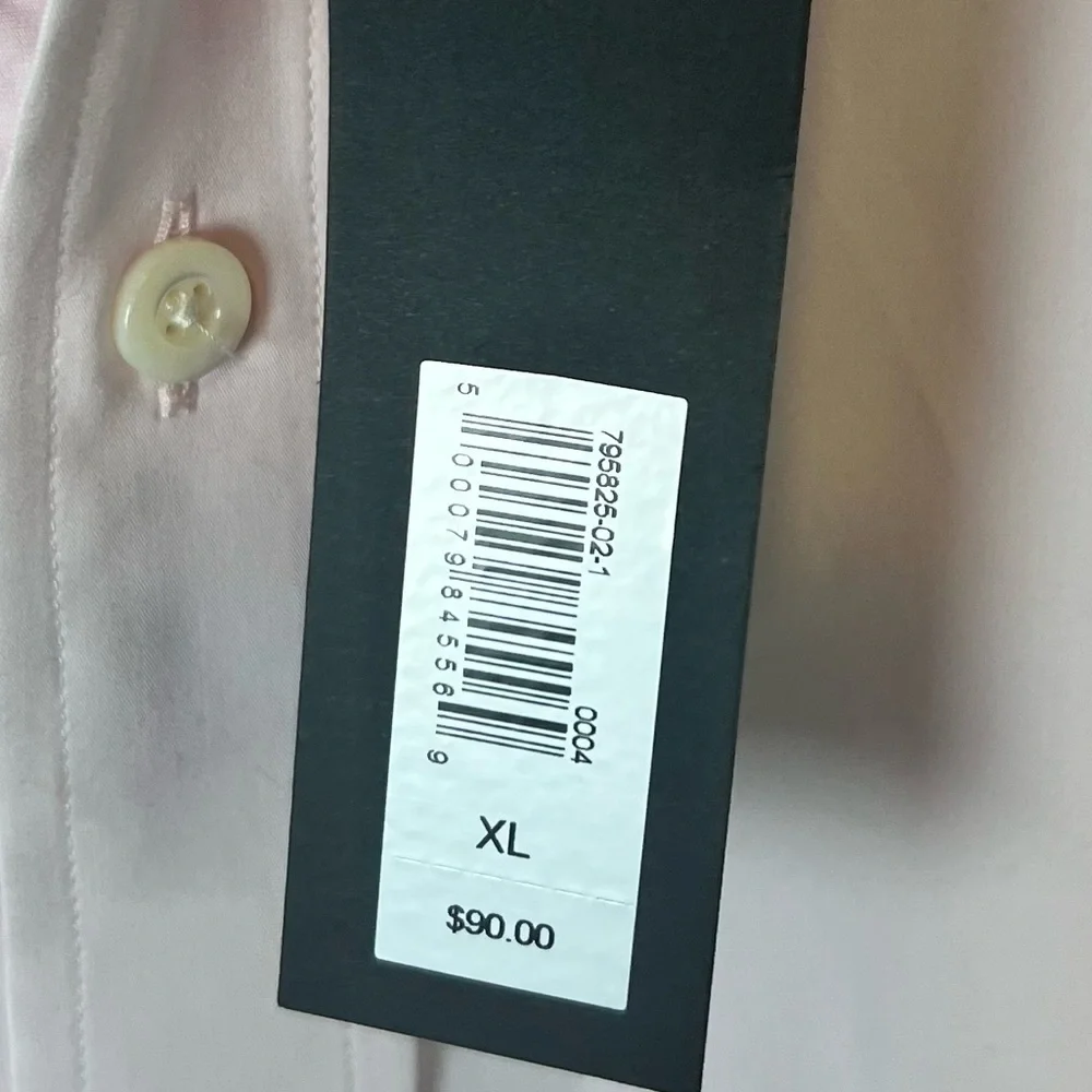 NWT Banana Republic Light Pink Dress Shirt A0210